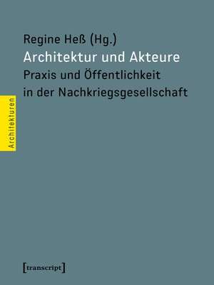 cover image of Architektur und Akteure
